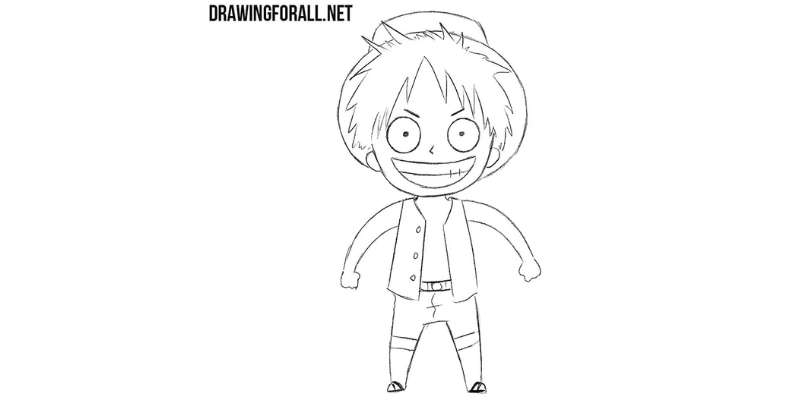 8-1 How To Draw Luffy: 25 Tutorials To Help You