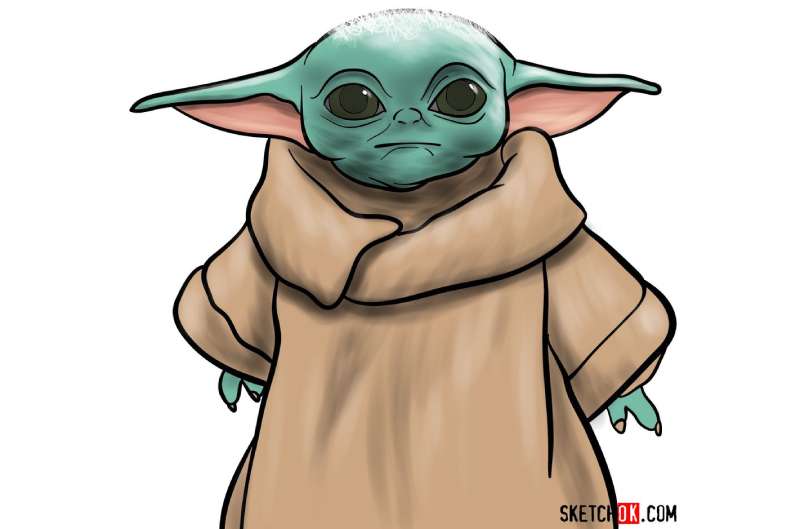How-To-Draw-Baby-Yoda-%E2%80%93-12-Steps-1 How To Draw Baby Yoda: 23 Tutorials for You