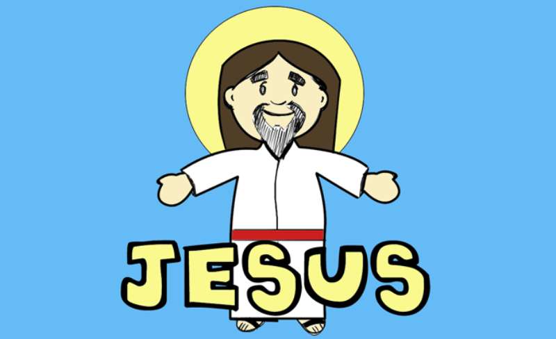 How-To-Draw-Cartoon-Jesus-Christ-For-Easter-Step-By-Step-Drawing-Lessons-1 How To Draw Jesus Quickly And Easily