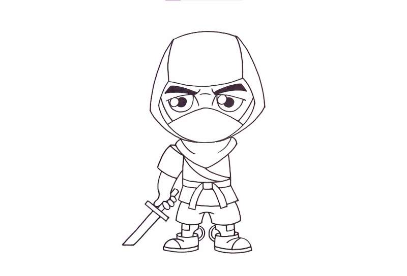 How-To-Draw-Fortnite-Ninja-1 How To Draw Fortnite Characters: 26 Tutorials