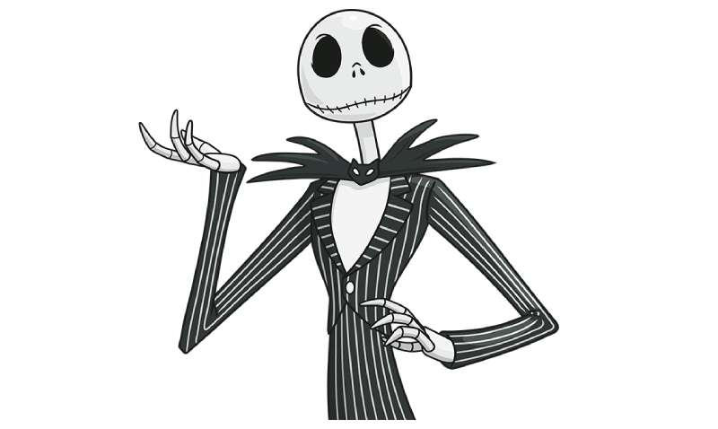 How-To-Draw-Jack-Skellington-From-The-Nightmare-Before-Christmas-1 How To Draw Jack Skellington: 21 Easy Tutorials