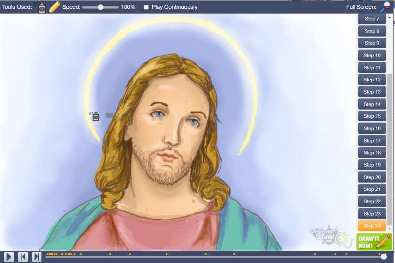 How-To-Draw-Jesus-%E2%80%93-24-Steps-1-1 How To Draw Jesus Quickly And Easily