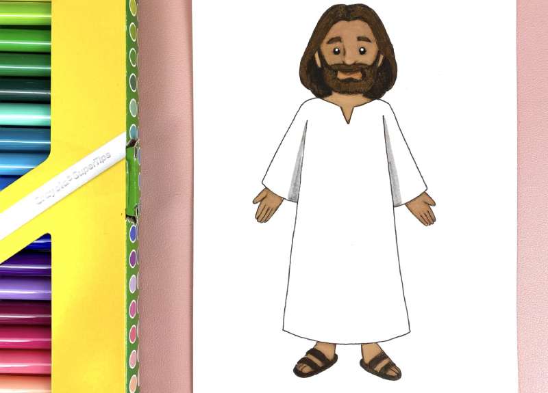 How-To-Draw-Jesus-Step-By-Step How To Draw Jesus Quickly And Easily