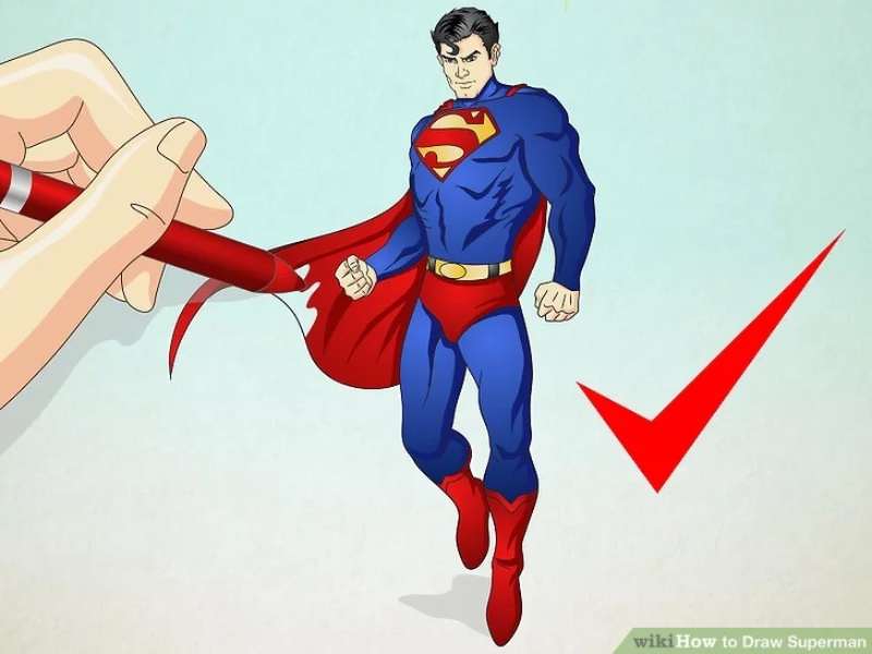 How-To-Draw-Superman-%E2%80%93-2-Methods How To Draw Superman: 17 Quick Tutorials