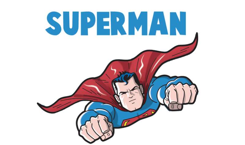 How-To-Draw-Superman-From-DC-Comics-In-Easy-Step-By-Step-Drawing-Tutorial How To Draw Superman: 17 Quick Tutorials