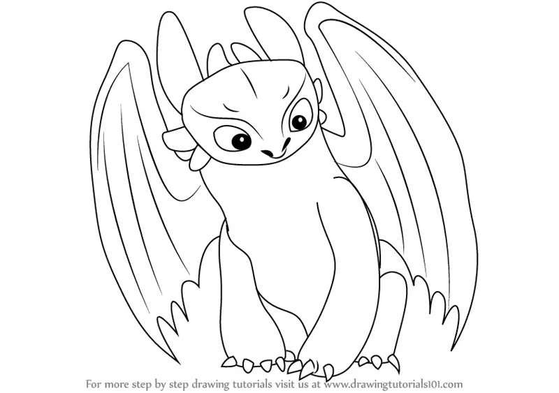 How-To-Draw-Toothless-From-How-To-Train-Your-Dragon-%E2%80%93-11-Steps-1 How To Draw Toothless In A Few Steps