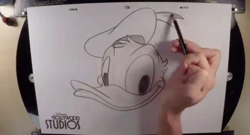 Learn-To-Draw-Donald-Duck-%E2%80%93-Video-Tutorial-1 How To Draw Donald Duck Right Now