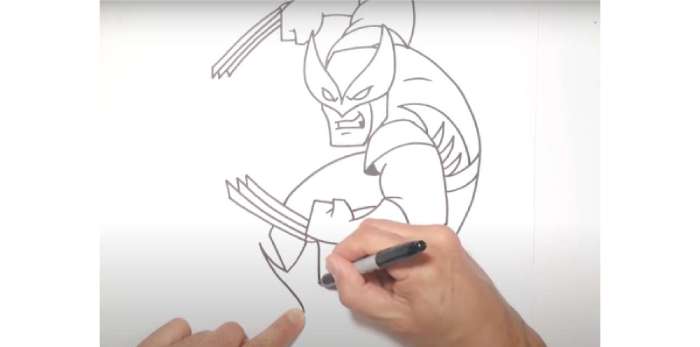 New-Project-15 How To Draw Wolverine: 16 Great Tutorials