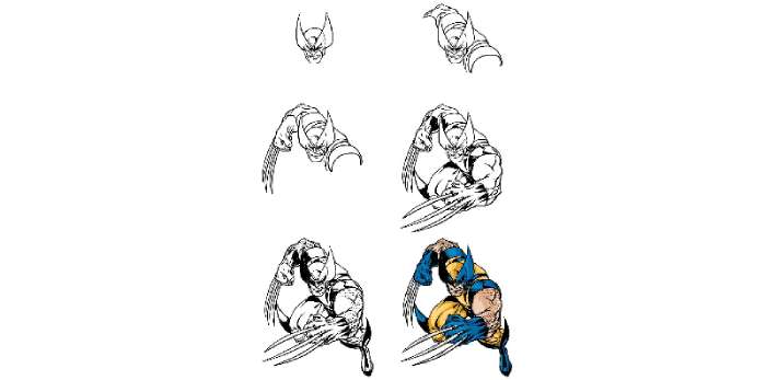 New-Project-9 How To Draw Wolverine: 16 Great Tutorials