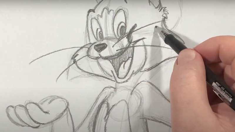 tom-11 How To Draw Tom and Jerry Like A Disney Animator