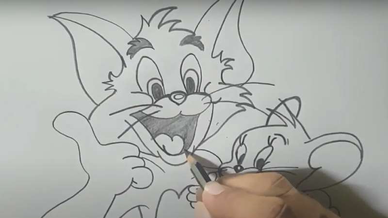 tom-13 How To Draw Tom and Jerry Like A Disney Animator