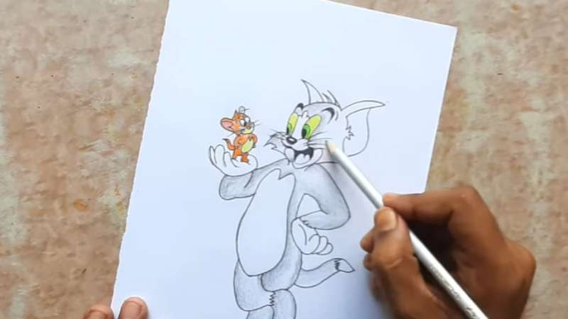 tom-19 How To Draw Tom and Jerry Like A Disney Animator
