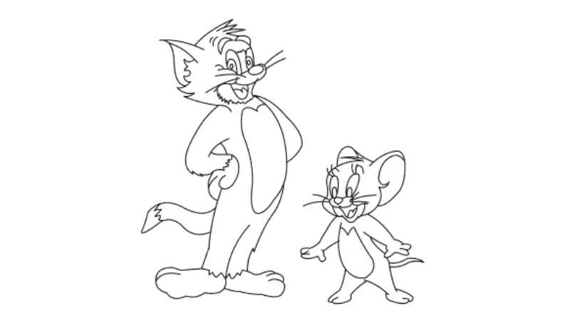 tom-3 How To Draw Tom and Jerry Like A Disney Animator