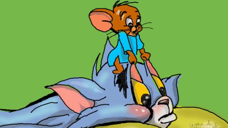 tom-4 How To Draw Tom and Jerry Like A Disney Animator