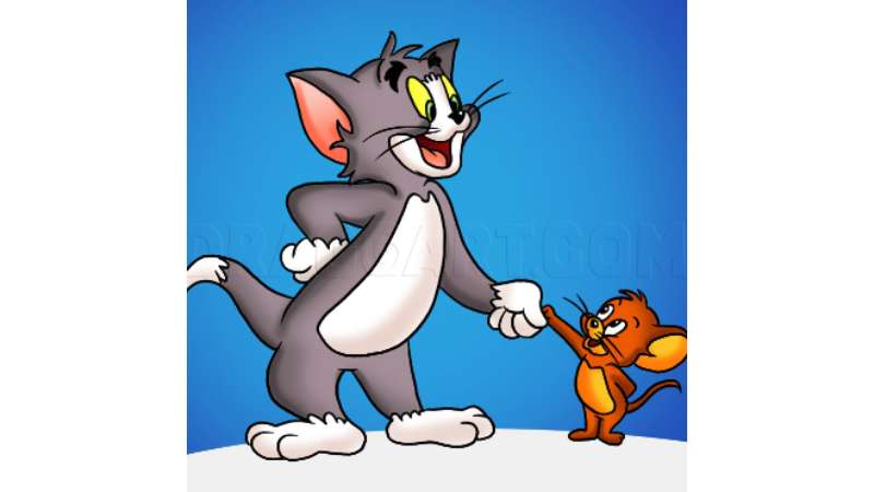 tom-7 How To Draw Tom and Jerry Like A Disney Animator
