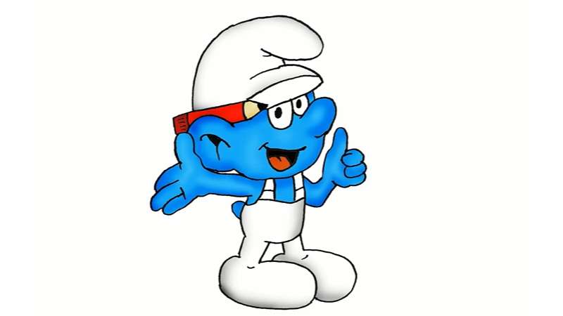 Handy-The-Smurf How To Draw The Smurfs: 20 Useful Tutorials