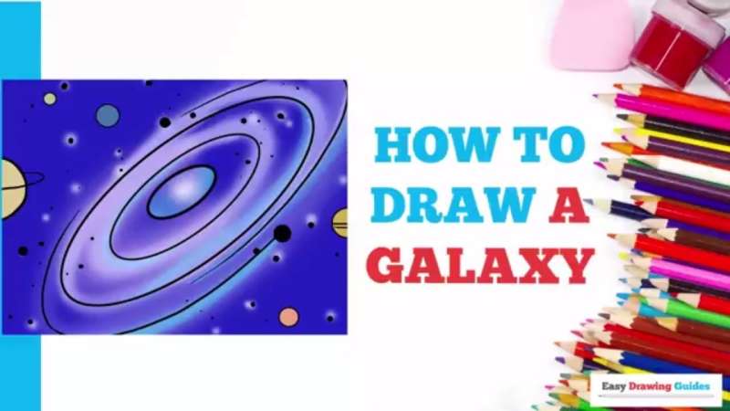 How-To-Draw-A-Galaxy-In-A-Few-Easy-StepsDrawing-Tutorial-For-Beginner-Artists-1 How To Draw A Galaxy Easily With No Difficulty