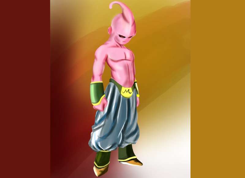 How-To-Draw-Buu-From-Dragon-Ball-Z-1 How To Draw Dragon Ball Z Characters