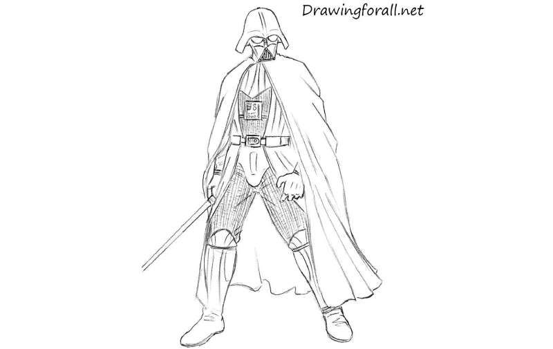 How-To-Draw-Darth-Vader-1 How To Draw Star Wars Characters