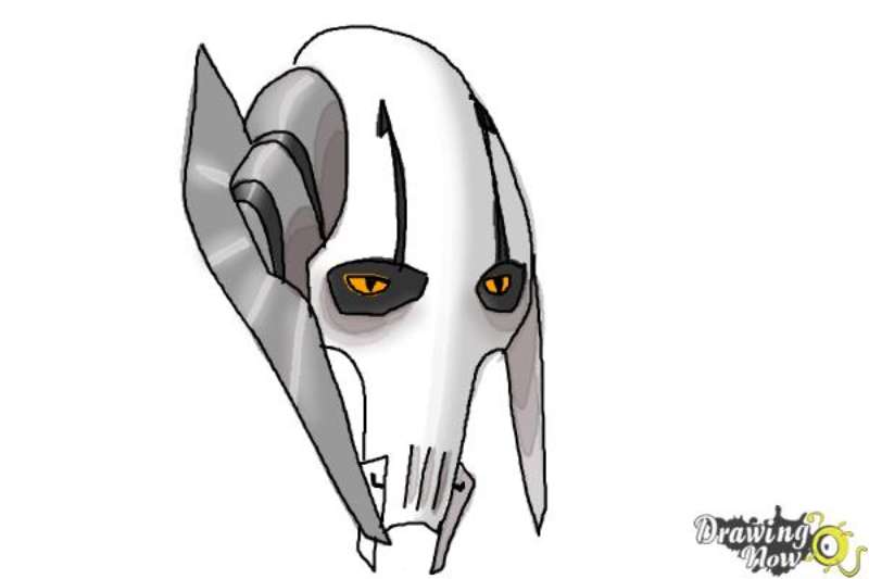 How-To-Draw-General-Grievous-1 How To Draw Star Wars Characters