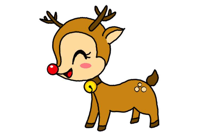 How-To-Draw-Rudolph-%E2%80%93-11-Steps-1 How To Draw Rudolph: Quick Tutorials To Follow