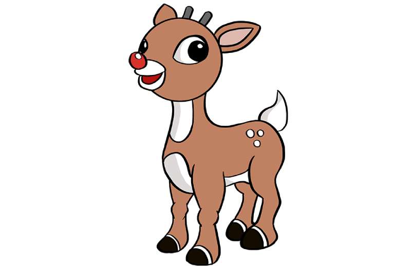 How-To-Draw-Rudolph-The-Red-Nosed-Reindeer How To Draw Rudolph: Quick Tutorials To Follow