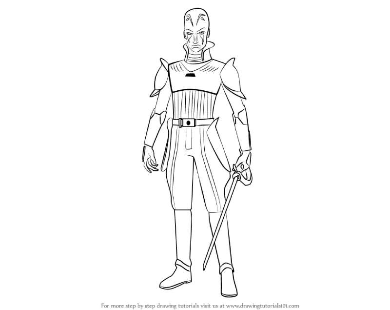 How-To-Draw-The-Grand-Inquisitor-From-Star-Wars-1 How To Draw Star Wars Characters