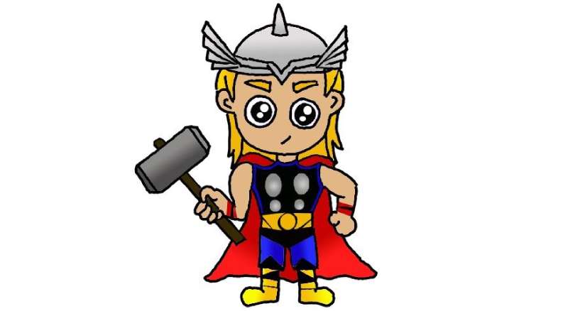 How-To-Draw-Thor-Odinson-1 How To Draw Thor Like An Artist