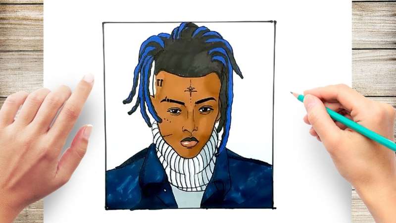 How-To-Draw-XXXtentacion-3-1 How To Draw XXXtentacion Right Now