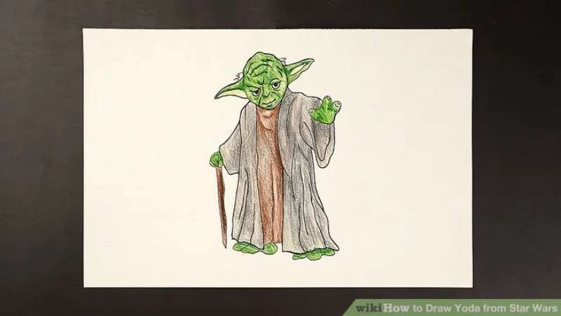 How-To-Draw-Yoda-From-Star-Wars How To Draw Star Wars Characters