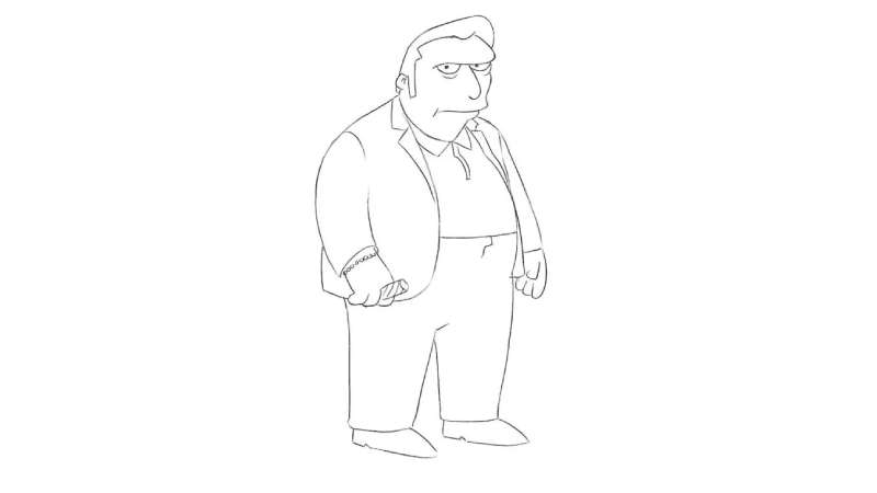 fat-tony How To Draw The Simpsons Characters