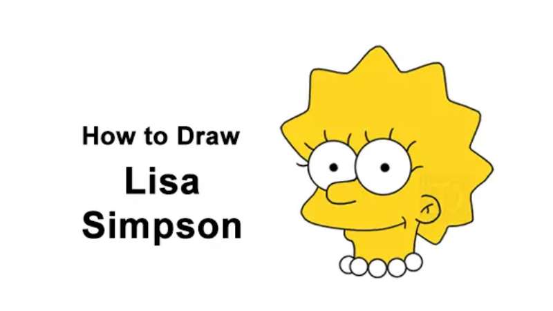 lisa How To Draw The Simpsons Characters