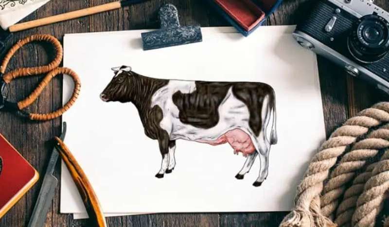 Countryside-Vibes_-Crafting-the-Perfect-Cow How To Draw A Cow: Tutorials To Learn From