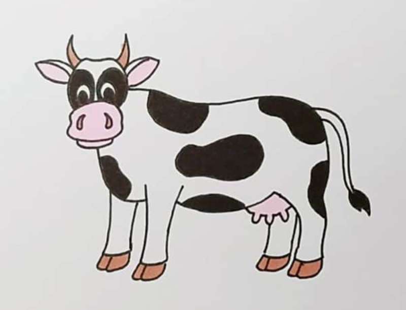 Cow-Crafting_-Simple-Steps-for-Everyone How To Draw A Cow: Tutorials To Learn From