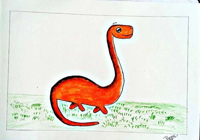 Dino-Drawing_-Heres-for-the-Little-Dreamers How To Draw A Dinosaur: Tutorials To Learn From