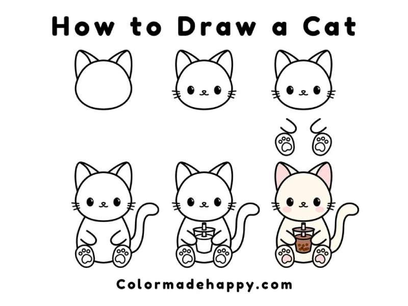 How To Draw A Cat: Tutorials To Learn From