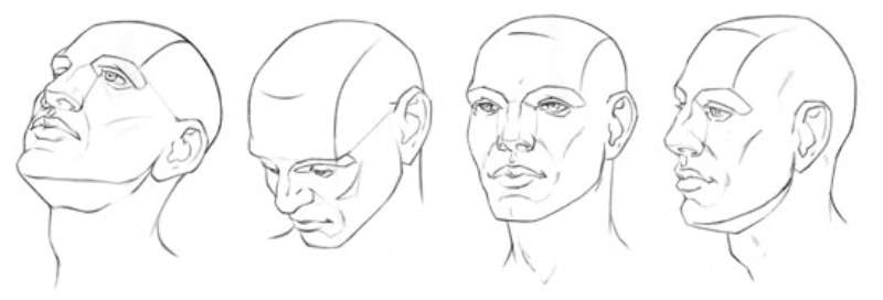 Head-Twists-and-Turns_-Nailing-Every-Look How To Draw A Head: Tutorials To Learn From