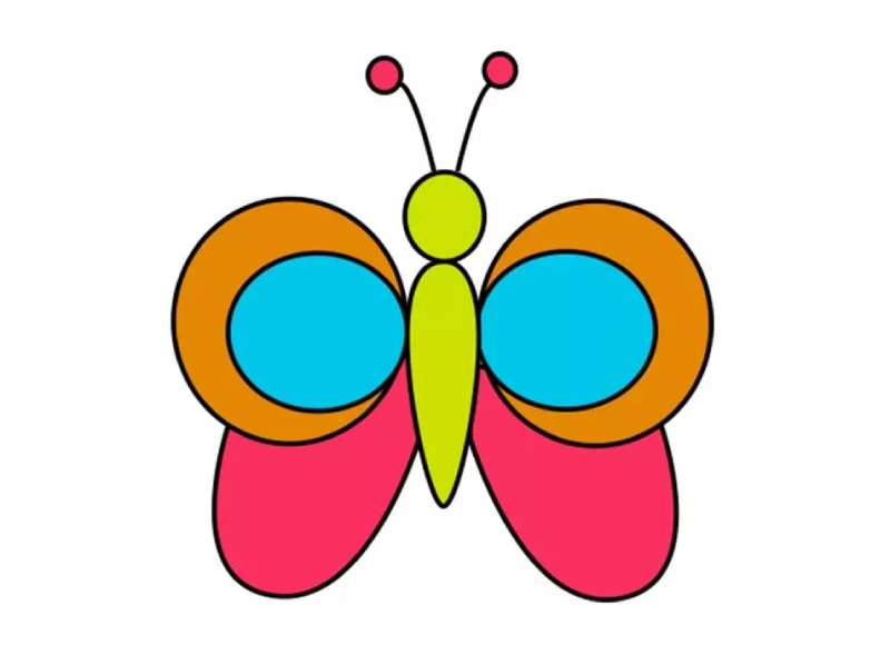 Kiddos-Guide-to-Butterfly-Art How To Draw A Butterfly: Tutorials To Learn From