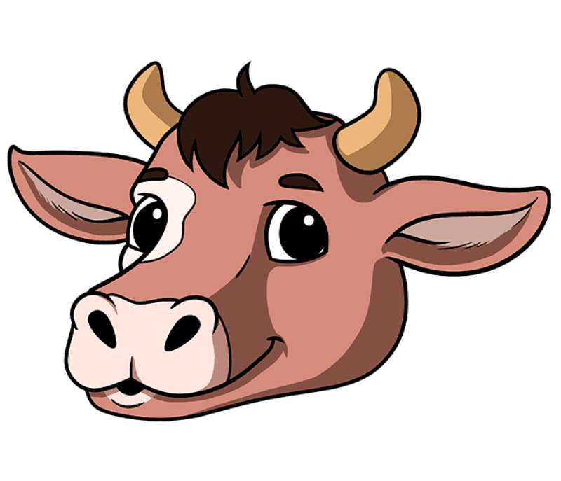 Mastering-the-Cows-Mug_-Drawing-the-Perfect-Cow-Face How To Draw A Cow: Tutorials To Learn From