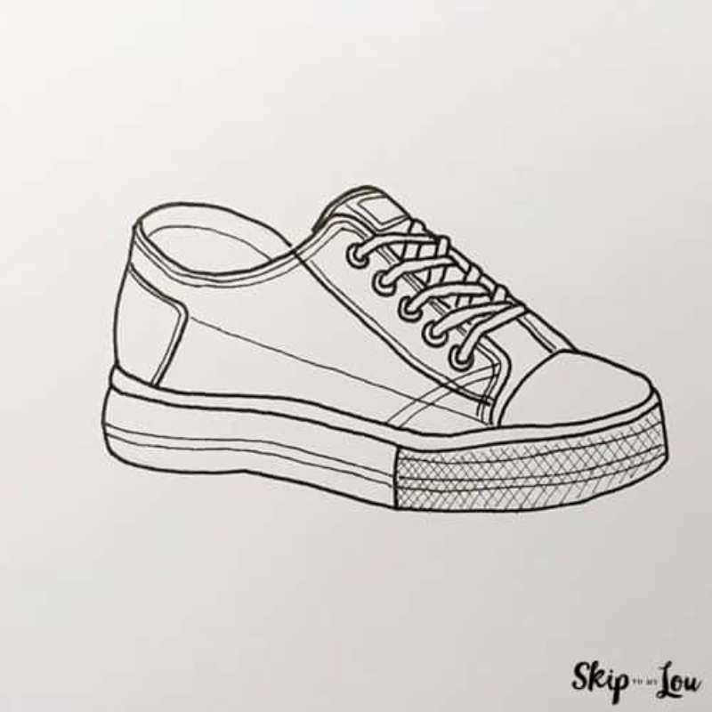 Quick-Sketch_-30-Min-Sneaker How To Draw A Shoe: Tutorials To Learn From