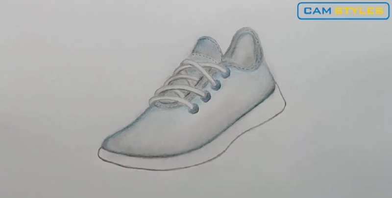 Shoe-Drawing-for-Beginners How To Draw A Shoe: Tutorials To Learn From