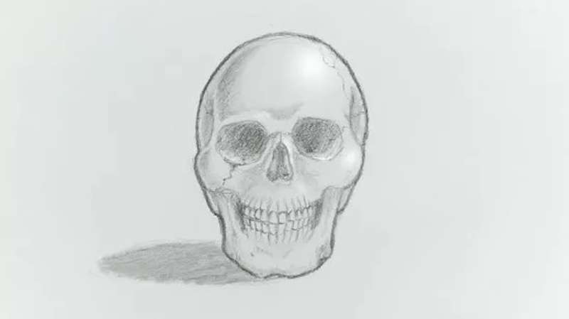 Sketching-Skulls_-Two-Cool-Techniques How To Draw A Skull: Tutorials To Learn From