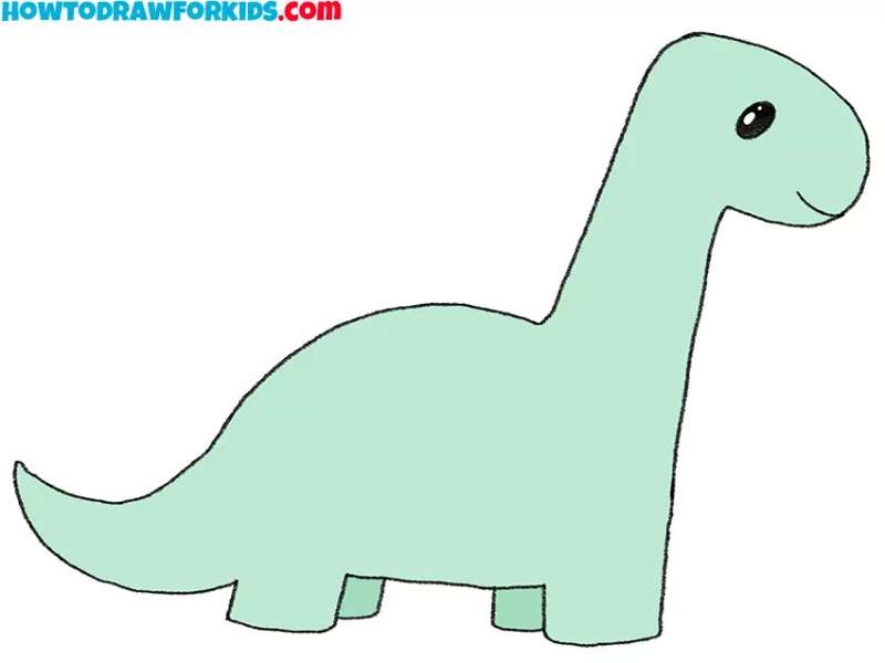 Sketching-a-Dino_-Get-Started How To Draw A Dinosaur: Tutorials To Learn From