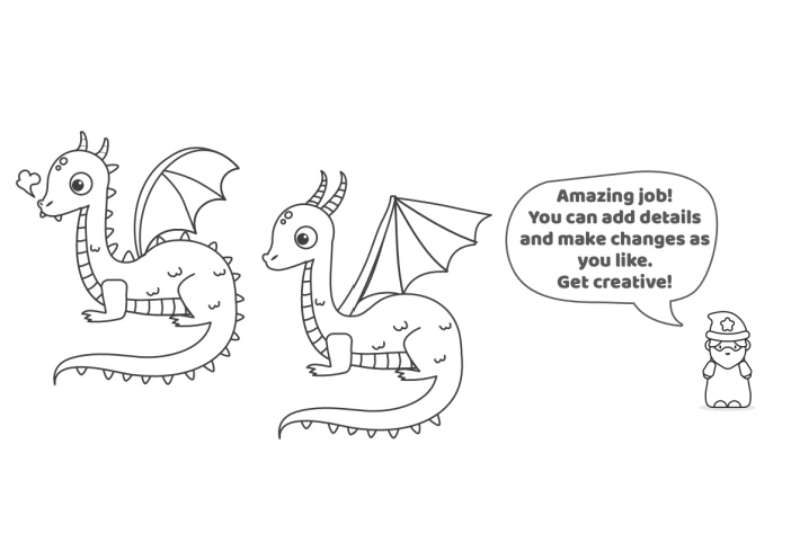 The-Kiddos-Guide-to-Doodling-Dragons How To Draw A Dragon: Tutorials To Learn From