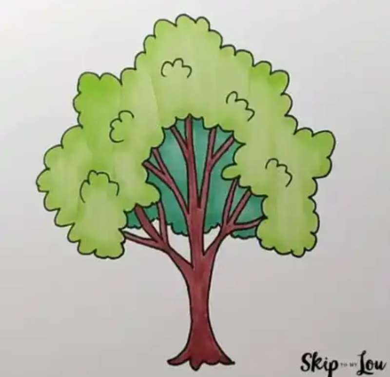 Tree-Drawing_-Quick-and-Fun How To Draw A Tree: Tutorials To Learn From