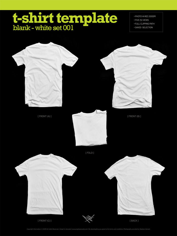 blank_t_shirt___white_001_b 82 FREE T-Shirt Template Options For Photoshop And Illustrator