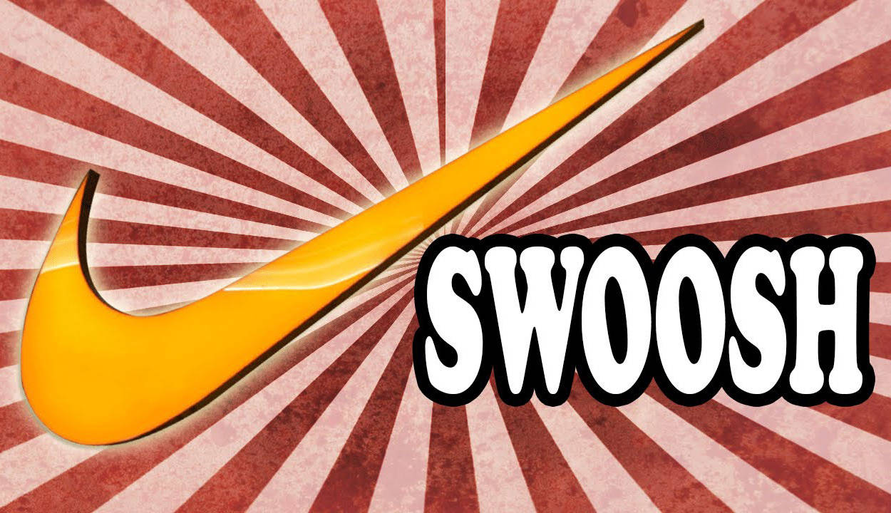 the swoosh logo of nike is an example of a