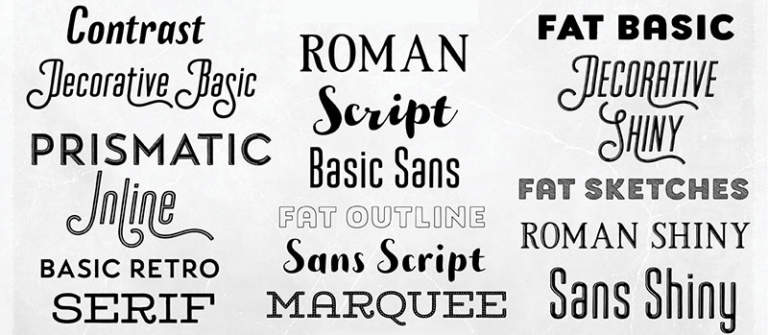 list of firealpaca fonts
