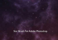 realistic star brush photoshop