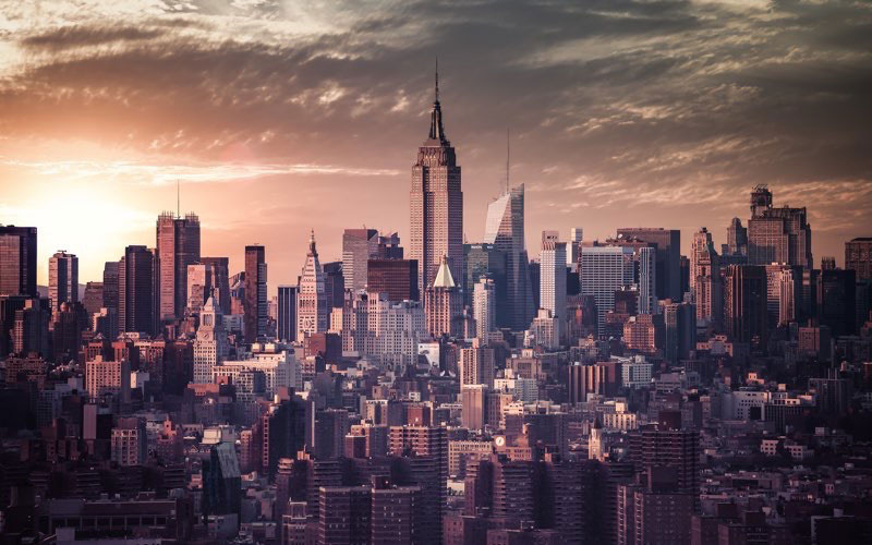 new york city skyline wallpaper